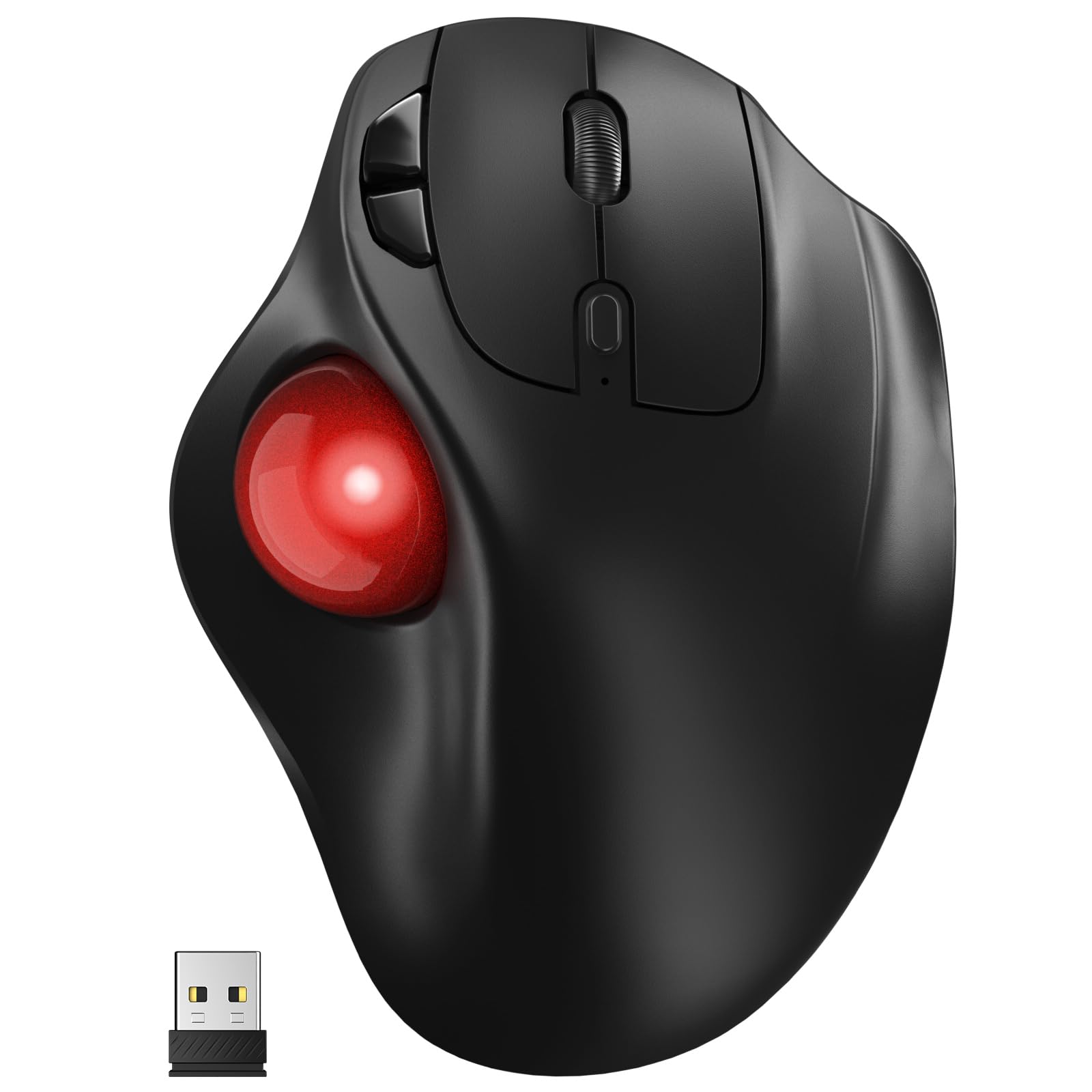 Amazon | Yadkbo トラックボールマウス Bluetooth＆2.4GHz両対応 静音